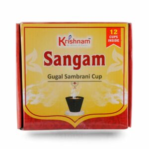 Krishnam Sangam Gugal Sambrani Cup | Pack of 2 | 24 Cups