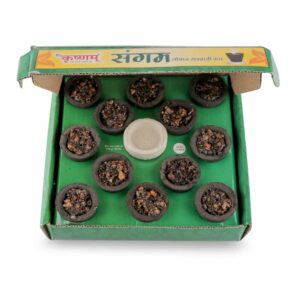 Krishnam sangam Loban Sambrani Cup Pack of 2 (24 Cups)