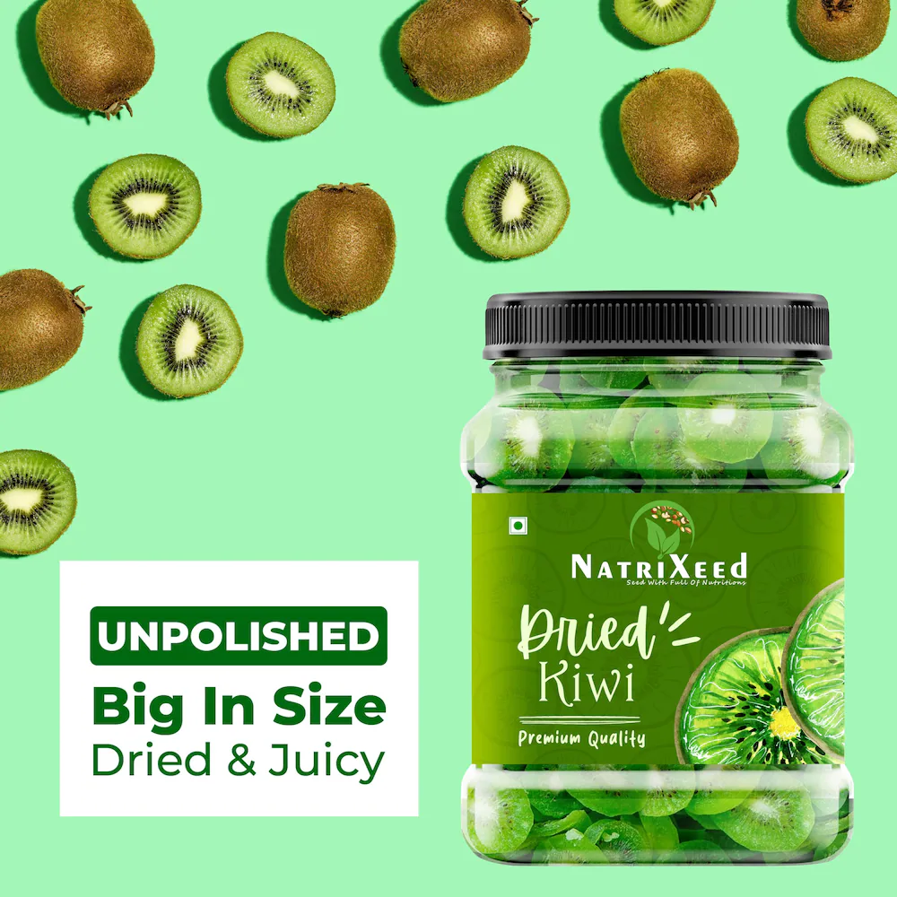 Natrixeed Dried Kiwi Slices 100g | Dehydrated and Naturally Sweet | Rich in Vitamins & Minerals - Image 3