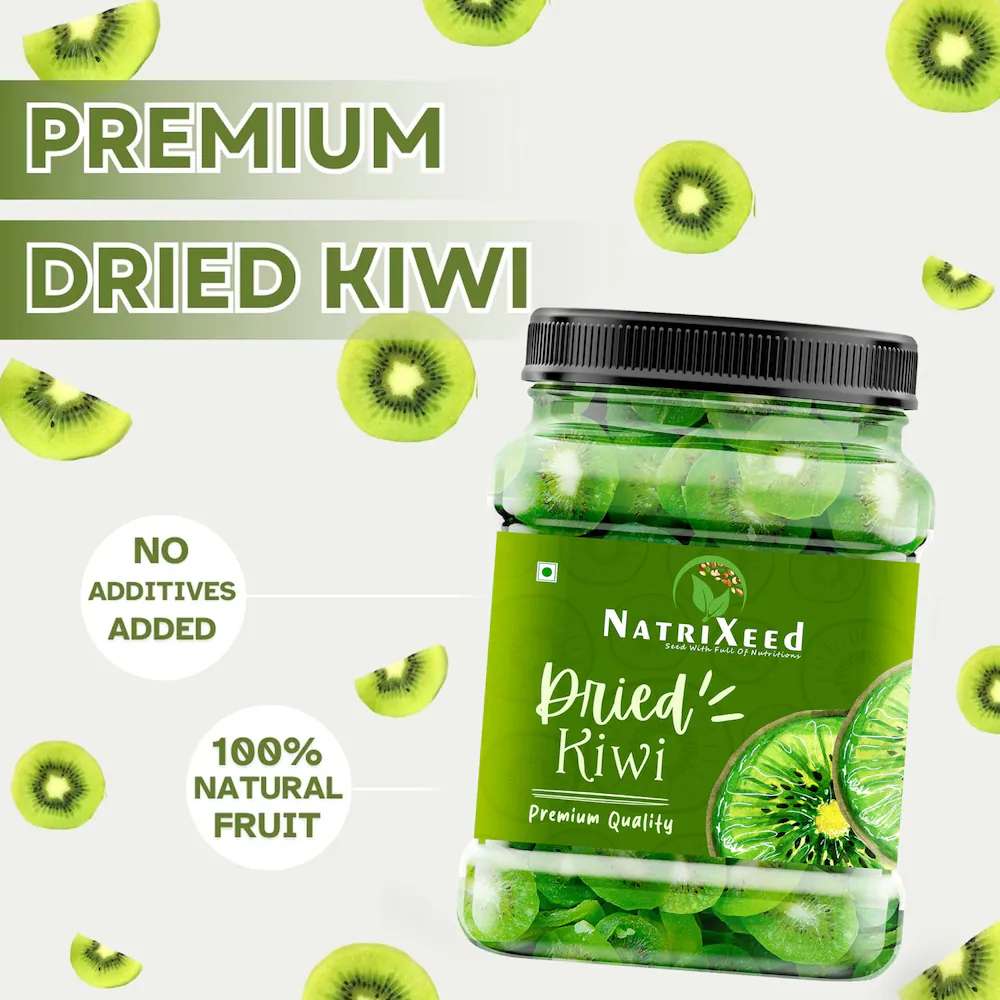 Natrixeed Dried Kiwi Slices 100g | Dehydrated and Naturally Sweet | Rich in Vitamins & Minerals - Image 4