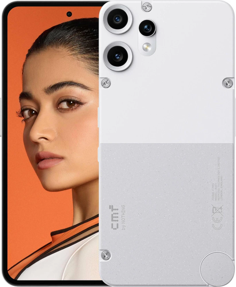 Nothing CMF Phone 2 Pro 5G, 8GB Ram, 256GB Storage, White, Smartphone