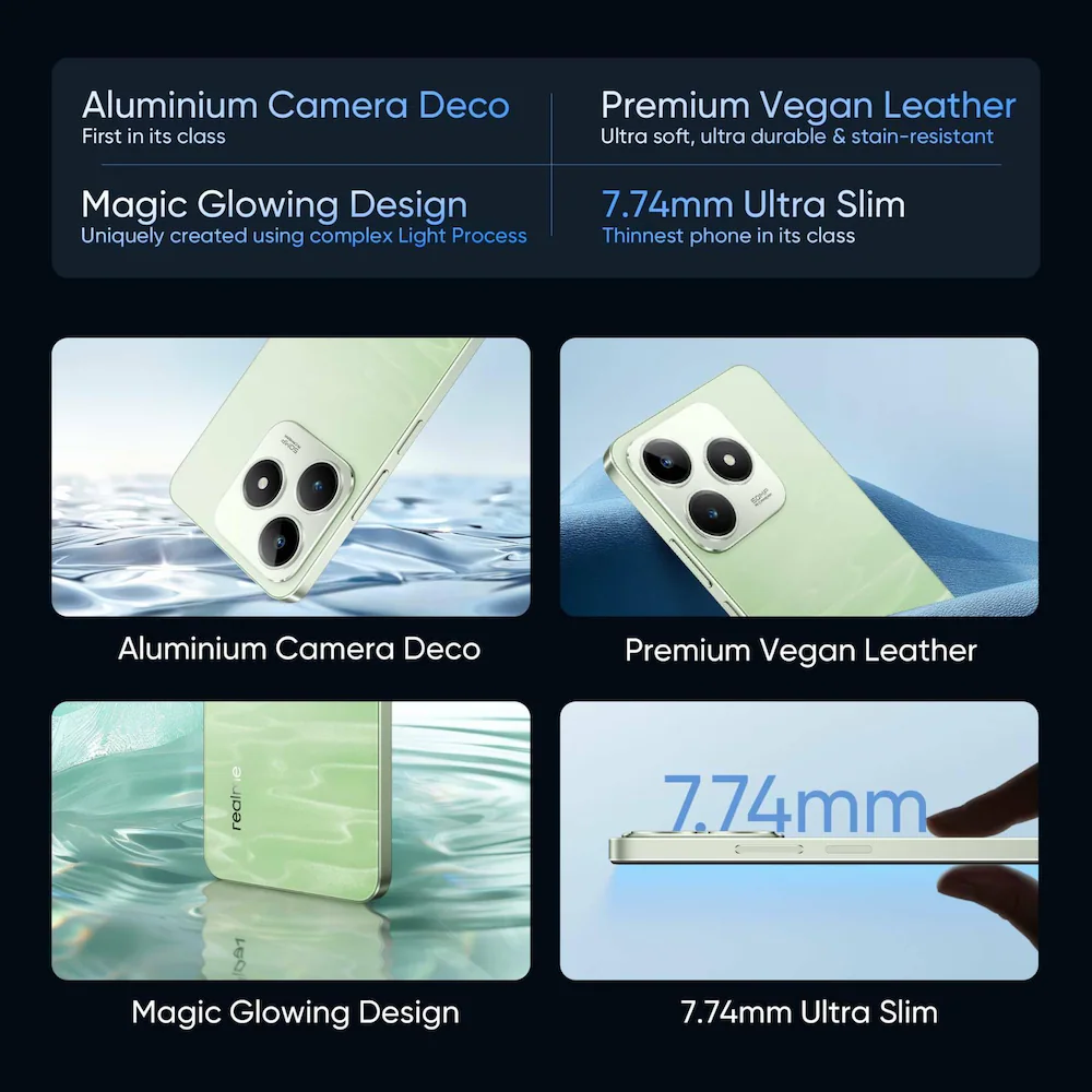 realme C63, 4GB Ram, 128GB Storage, Jade Green, Smartphone - Image 6