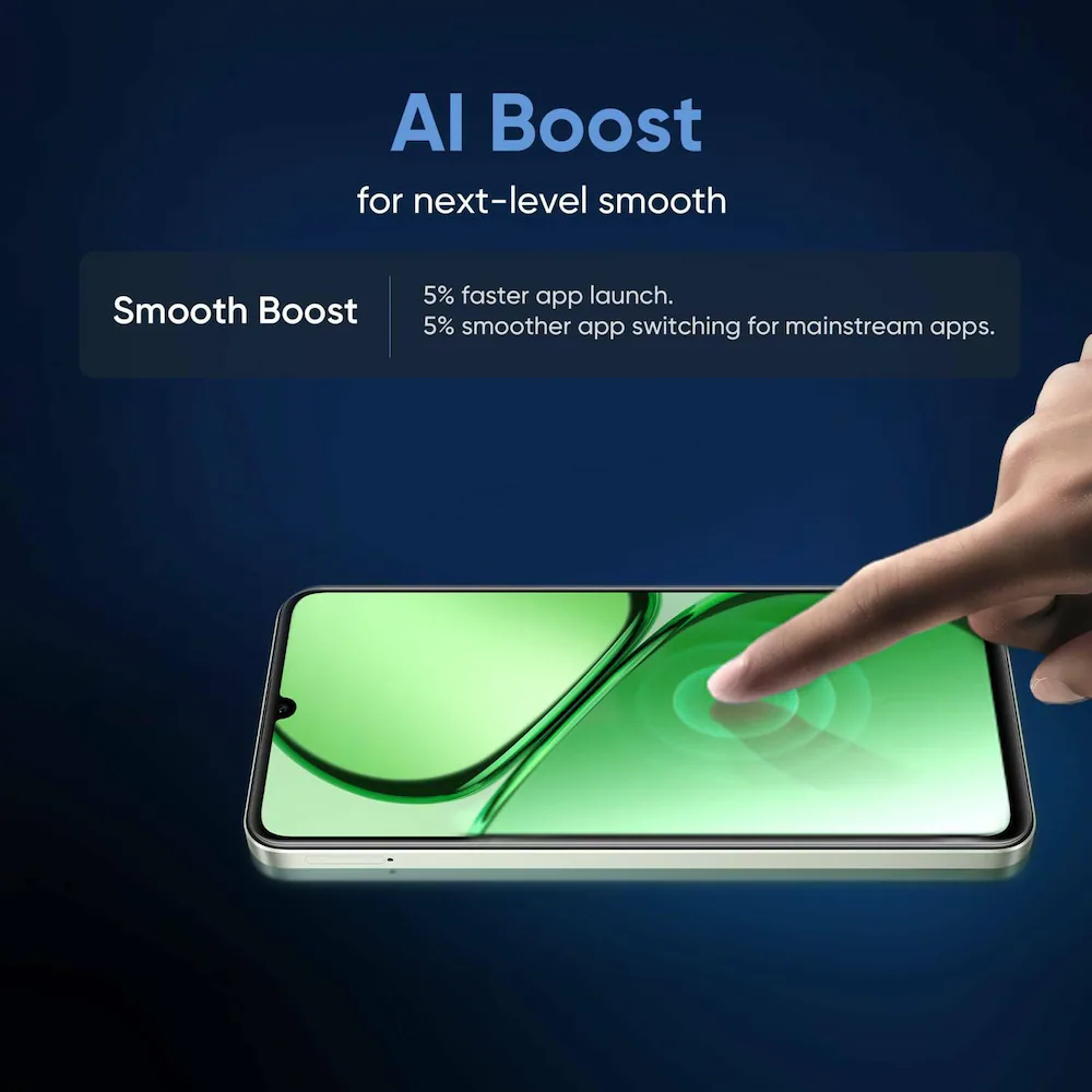 realme C63, 4GB Ram, 128GB Storage, Jade Green, Smartphone - Image 8