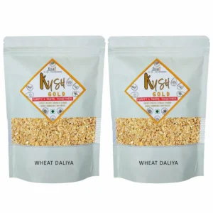 Kush Gold Wheat Daliya / Broken Wheat / Porridge / Cracked Wheat (1Kg)