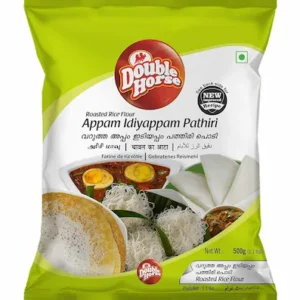 Double Horse Roasted Appam Powder | Roasted Rice Flour | Rice Flour | 500 Grams