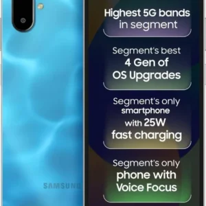 Samsung Galaxy F06 5G, 4GB Ram, 128GB Storage, Bahama Blue