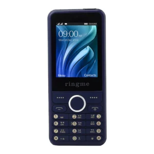 Z Ringme Bullet Mobile Phone with Dual SIM Card, Camera, Auto Call Recording (Blue, 2.4 inch Big screen, 3000mAh Big Battery)
